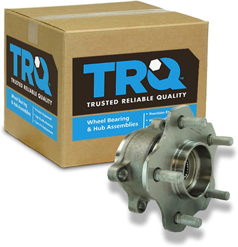 TRQ Rear Wheel Bearing & Hub Assembly with ABS Sensor Compatible with 2011-2014 Nissan Juke 2008-2013 Rogue - Image 1