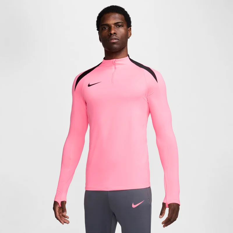 Nike Pink Men's Strike Dri-FIT 1/2-Zip Football Drill Top for Men | Best Price UAE