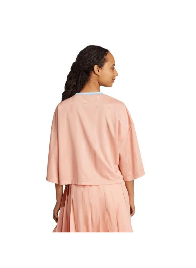 اديداس TIRO CUT 3 STRIPES OVERSIZED MESH JERSEY