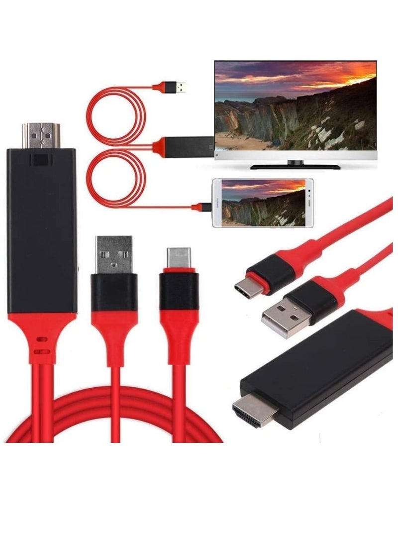 NTECH USB 3.1 USB-C, Type C to 4K HDMI HDTV Adapter Cable for MacBook/Samsung S8 S9 Note 8/9 - Image 5