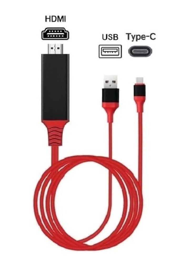 NTECH USB 3.1 USB-C, Type C to 4K HDMI HDTV Adapter Cable for MacBook/Samsung S8 S9 Note 8/9 - Image 3