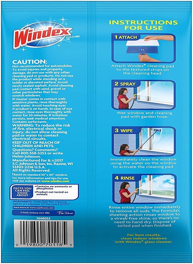 Windex Outdoor Refill Pads 2 Count (2 Count (Pack of 1)) - Image 2