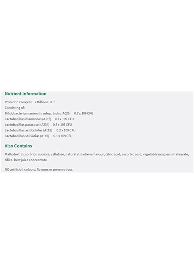 Jamieson Chewable Probiotic, 60 tabs - Image 2