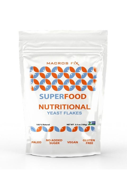 Nutritional yeast 100gm-Keto friendly/Gulten free/Vegan/unsweetened