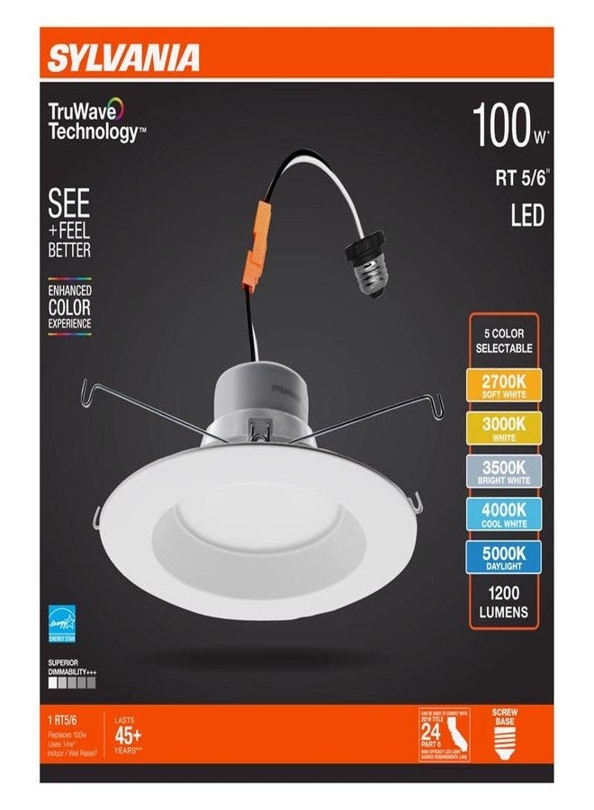 سيلفانيا إضاءة SYLVANIA TruWave البيضاء بتقنية LED للتحديث والتركيب المدمج، 14 واط - Image 5