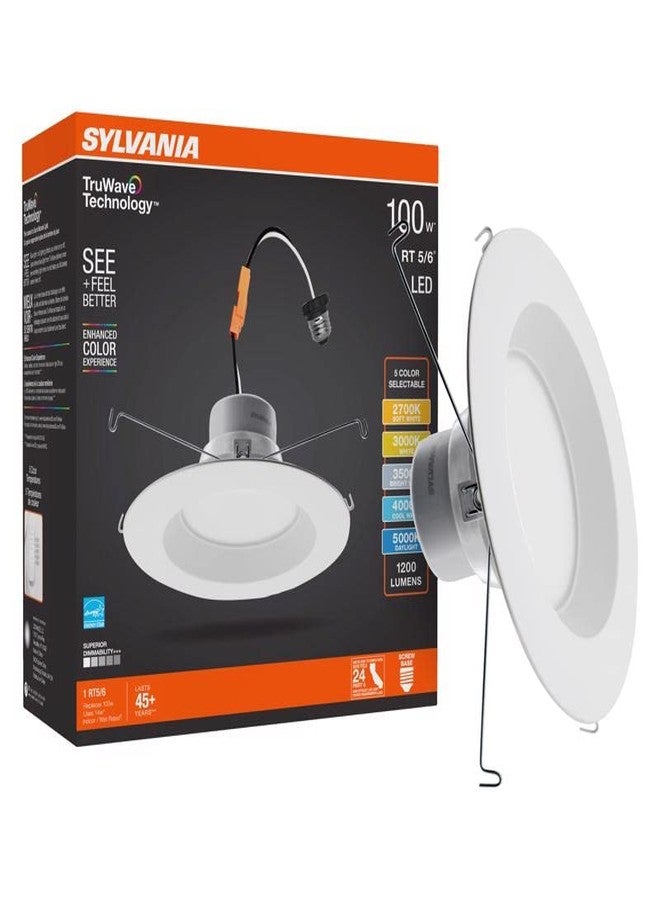 سيلفانيا إضاءة SYLVANIA TruWave البيضاء بتقنية LED للتحديث والتركيب المدمج، 14 واط - Image 1