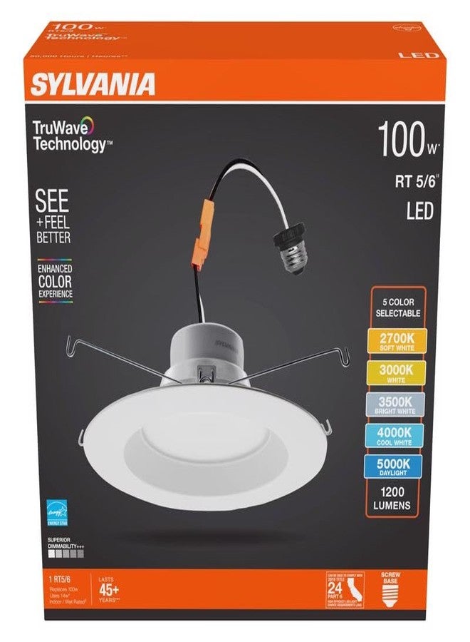 سيلفانيا إضاءة SYLVANIA TruWave البيضاء بتقنية LED للتحديث والتركيب المدمج، 14 واط - Image 4