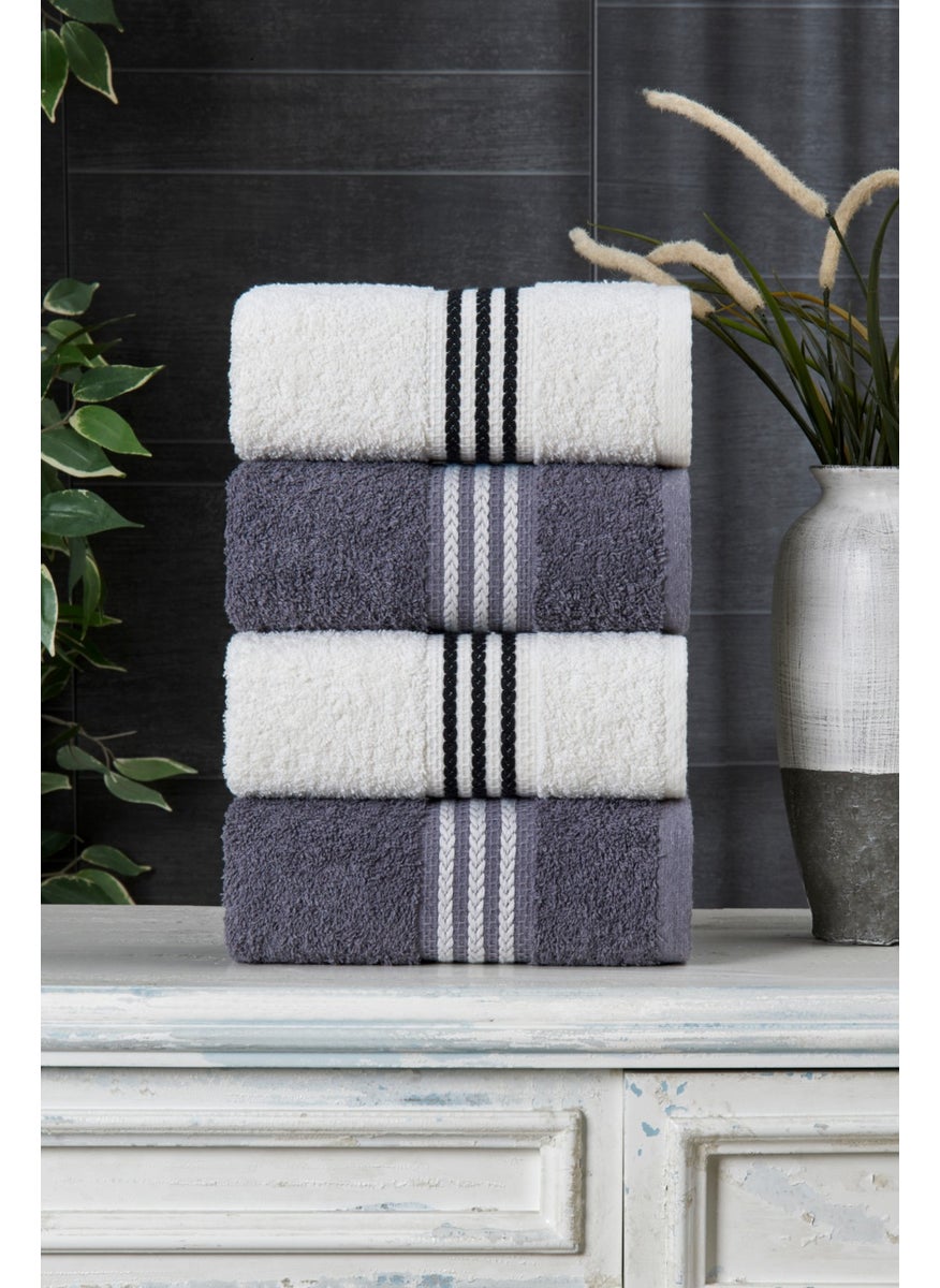 Casnack Veronica Small 4-Piece Towel Set 50 x 90 cm  - Image 1
