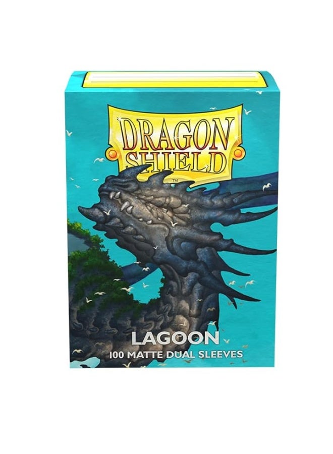 dragon shield أكمام بطاقات دراجون شيلد بحجم قياسي - مات ديوال لاجون 100CT - أكمام بطاقات MTG ناعمة وقوية - متوافقة مع بوكيمون ويوغيوه وماجيك ذا جاذرينغ - Image 4