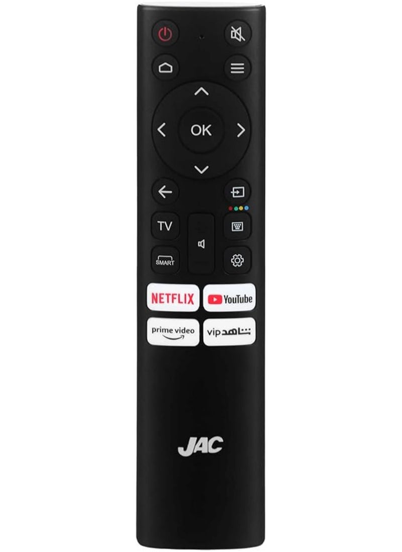Jac - JAC 50-inch Frameless 4K Smart LED TV, Black - 50JC7132F - Image 1