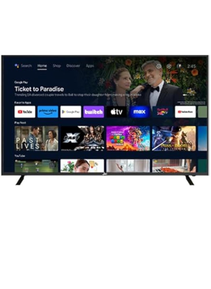 JAC 32-inch Frameless Smart TV, Black - Model 32JB611 - Image 2