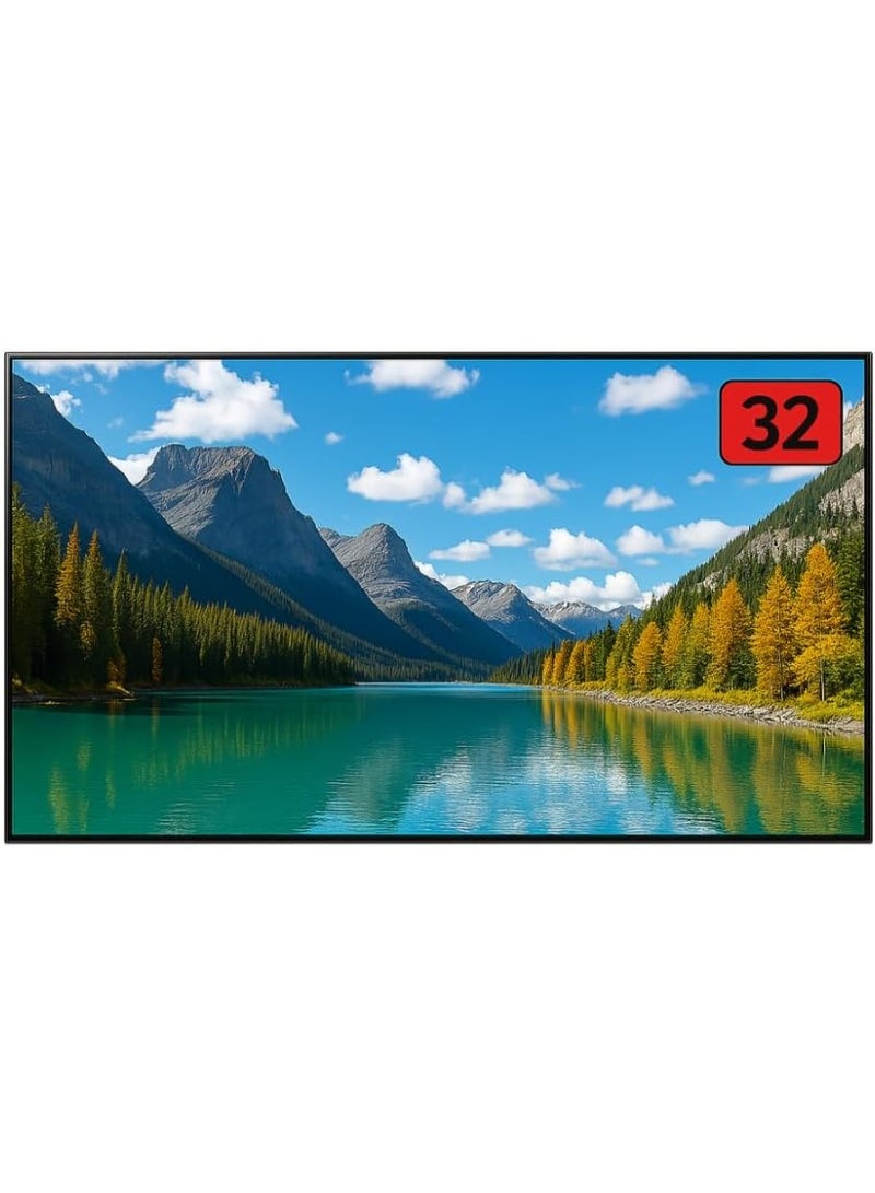 جاك تلفزيون 32 بوصة LED من جاك، لون أسود HD موديل 32JB310 - Image 2