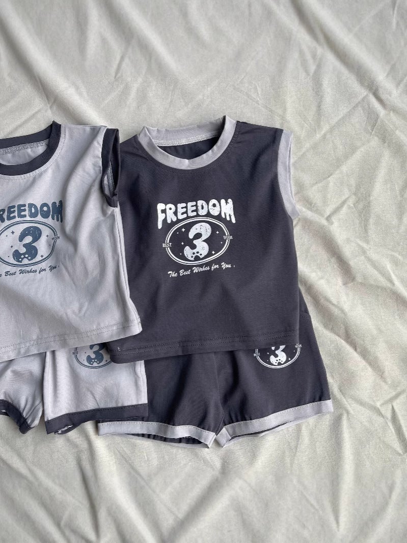 Children'S Vest T-Shirt Men'S And Women'S Baby Cotton All-Match Top Korean Children'S Trendy Top Children'S Clothing Trendy - Image 4
