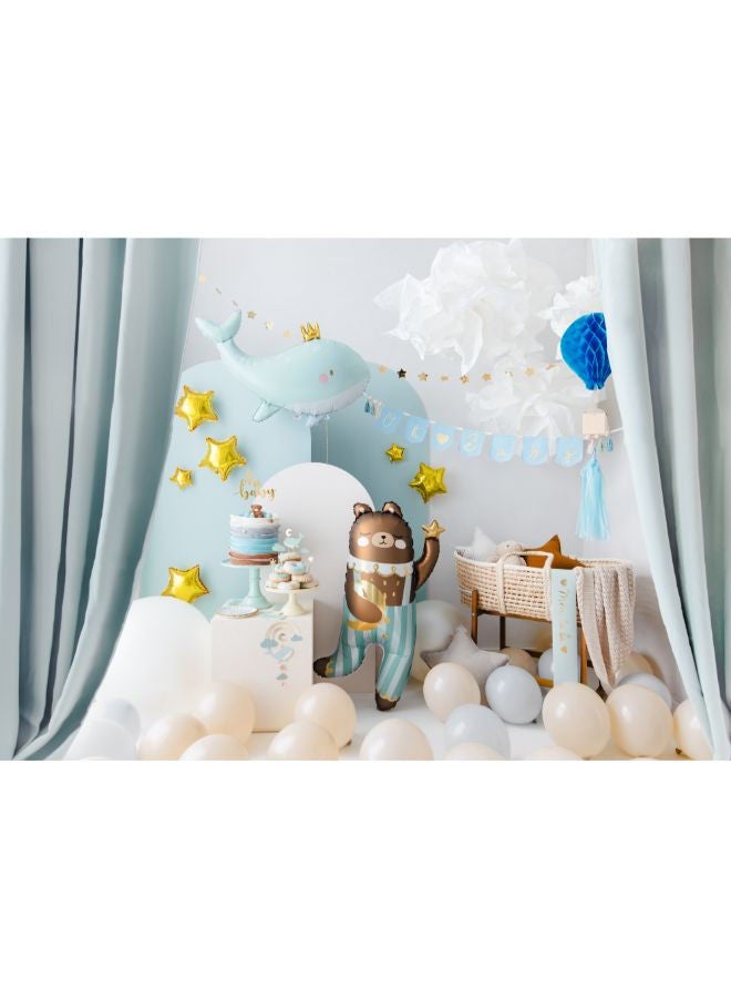 PartyDeco Foil balloon Bear, 72x104 cm, mix - Image 3