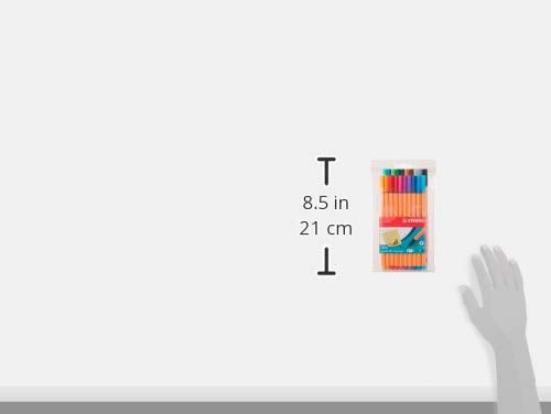 STABILO point 88 - Fineliner - Wallet of 20 (Assorted Colours) - Image 3