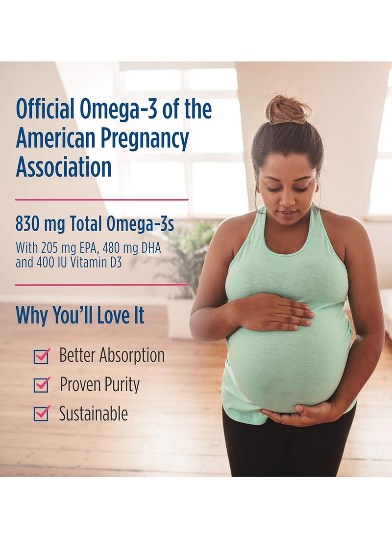 NORDIC NATURALS Prenatal Dha Unflavored 90 Ct 500 Mg  - Image 5