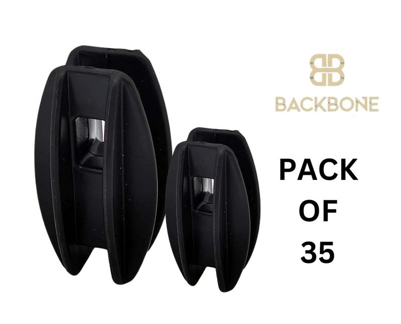 Backbone Corner Insulator for Solar Fencing Virgin Material” India’s No 1 Agriculture Product for Zatka Machine Electric/Electric Fence/Farm/Garden (Extra Long-Lasting) (Pack of 35) - Image 2