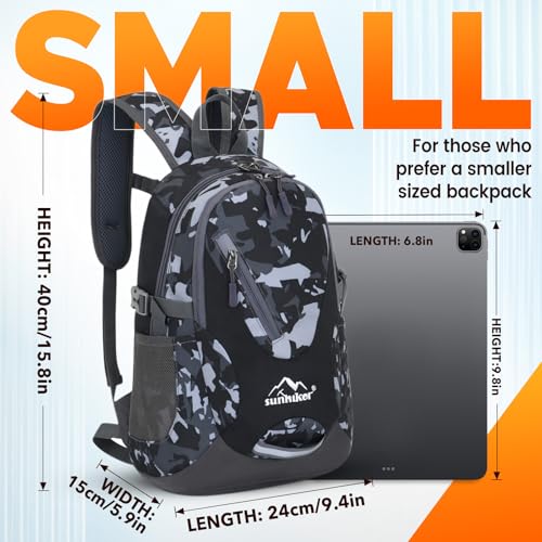 sunhiker Small Hiking Backpack Women Men 20L Lightweight Travel Backpack Daypack Casual Backpack For Cycling Outdoor Camping - Image 4
