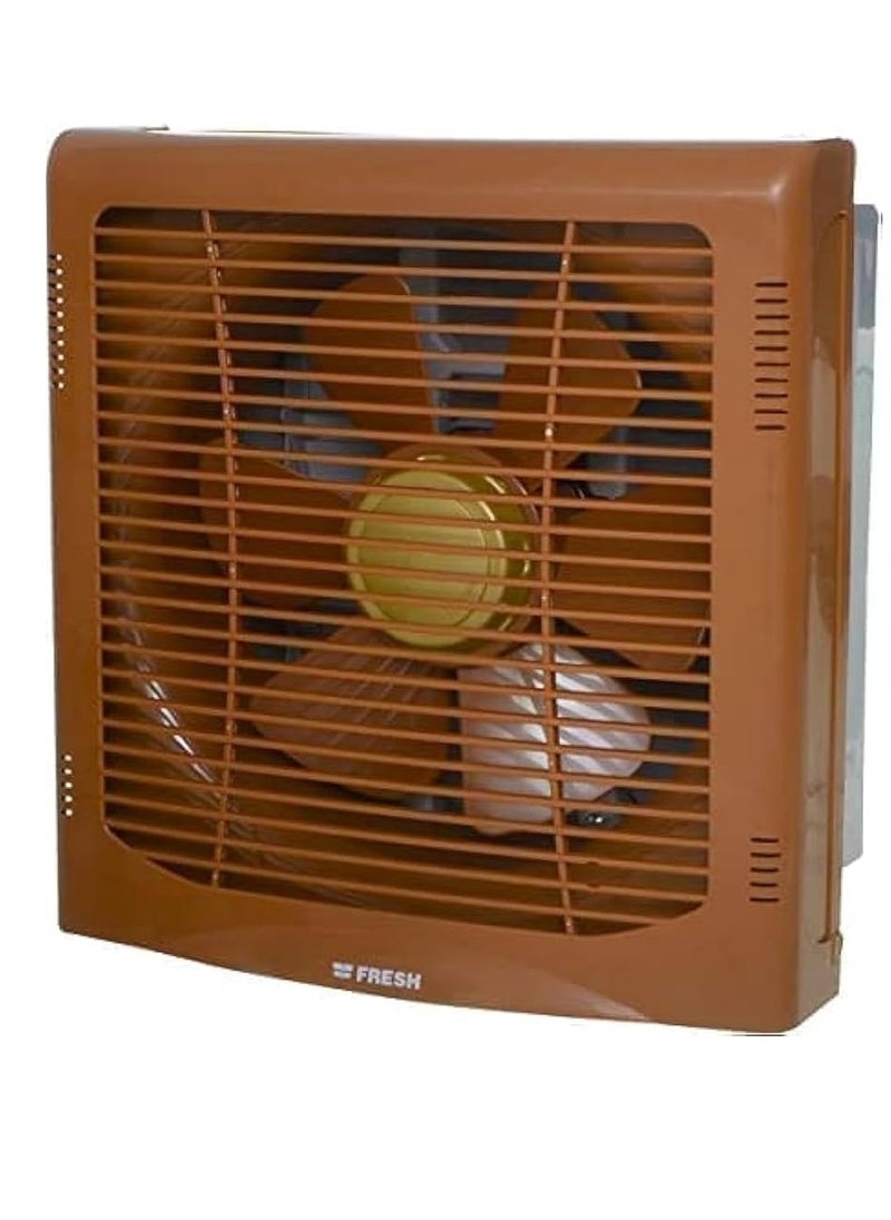 Fresh Fresh wall hood, 30 cm, with grille, opening 35/35 brown colour  - Image 1