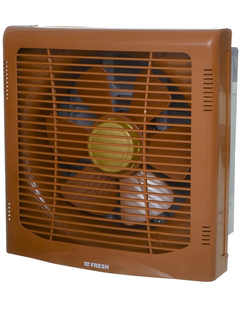 Fresh Fresh wall hood, 30 cm, with grille, opening 35/35 brown colour  - Image 2