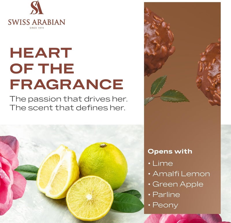 Swiss Arabian Shaghaf (Feminine) - Luxury Products From Dubai - Long Lasting Personal EDP Spray Fragrance - A Seductive Signature Aroma - 2.5 Oz - Image 3