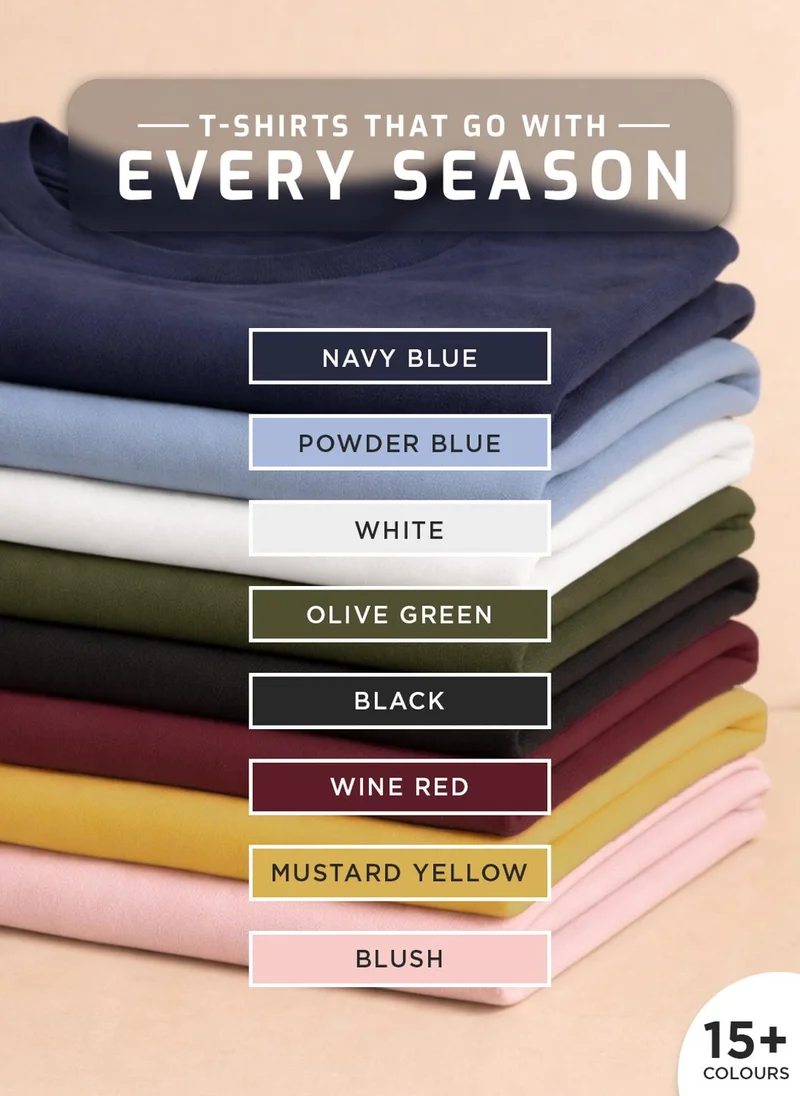 NOBERO  Nobero Regular Fit Printed T-shirt for Men for Men | Best Price UAE