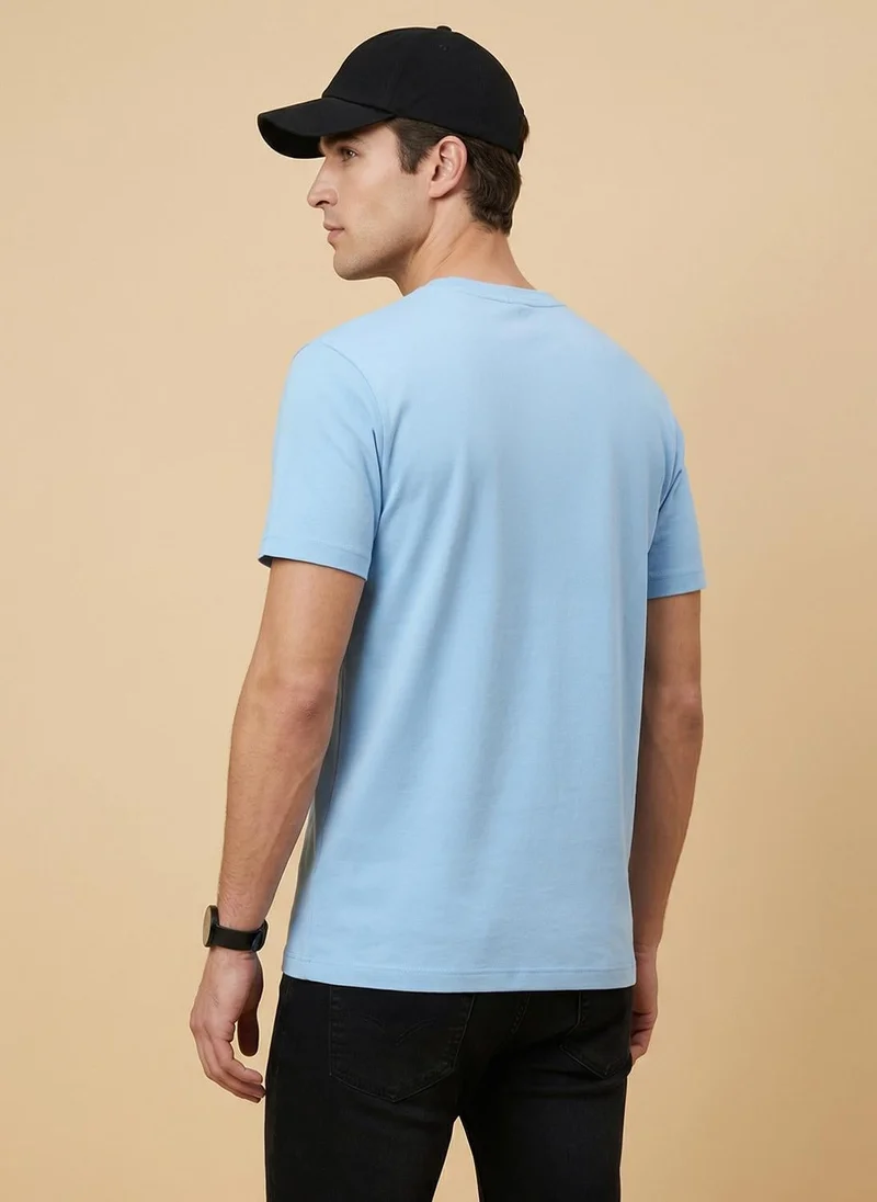 NOBERO  Nobero Regular Fit Printed T-shirt for Men for Men | Best Price UAE