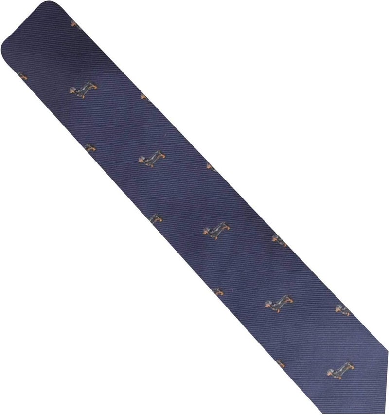AUSCUFFLINKS Animal Ties | Woven Skinny Neckties | Groomsmen Wedding Ties | Work Ties for Him - Image 5