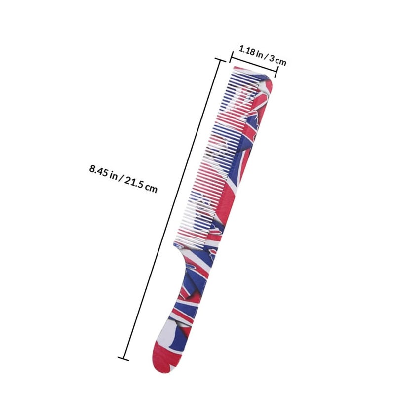 Scalp Massage Styling Comb 2pcs Anti Static Flat Head for Long Hair Salon Home Use - Image 3