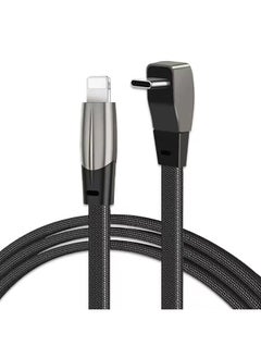F244 27W USB-C/Type-C إلى 8 دبوس كبل كبل بيانات الشحن السريع ، الطول: 1.2M