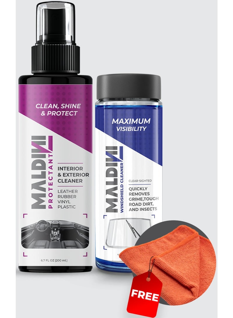 Maldini Protectant and Windshiled + Free Towel - Image 2