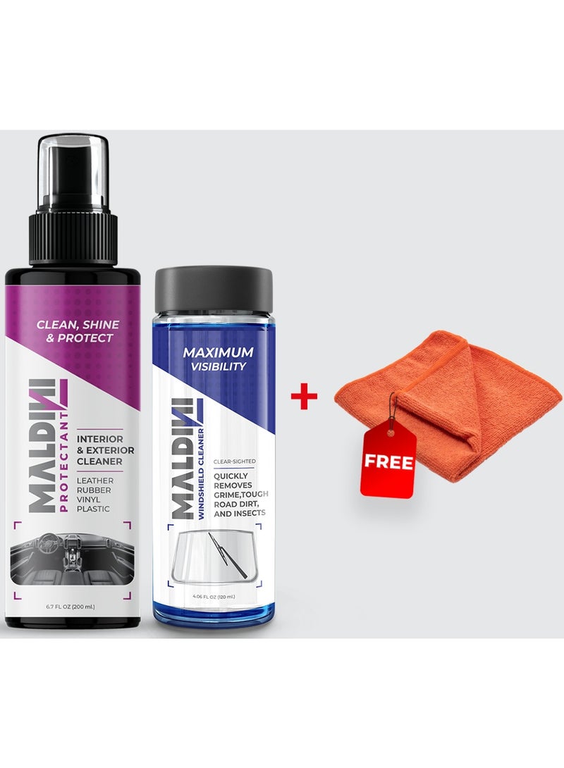 Maldini Protectant and Windshiled + Free Towel - Image 1