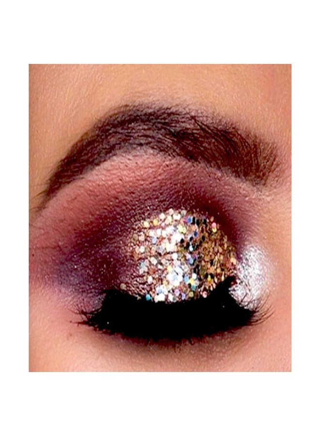 Bobi Glitter Eyeshadow Highly Pigmented Holographic Loose Radiant Shimmer Finish Eyeshadow Makeup Hydrating Easy-to-Blend, Non-Transfer, Long Wearing Formula 10g- White - Image 4