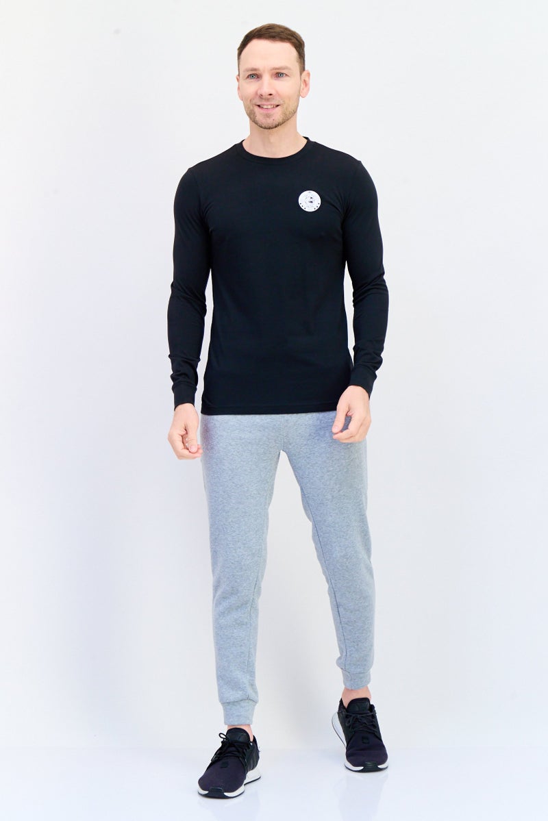 adidas Originals Adidas Originals x Disney Men Sportswear Fit Long Sleeves Outdoor T-Shirt, Black  - Image 3