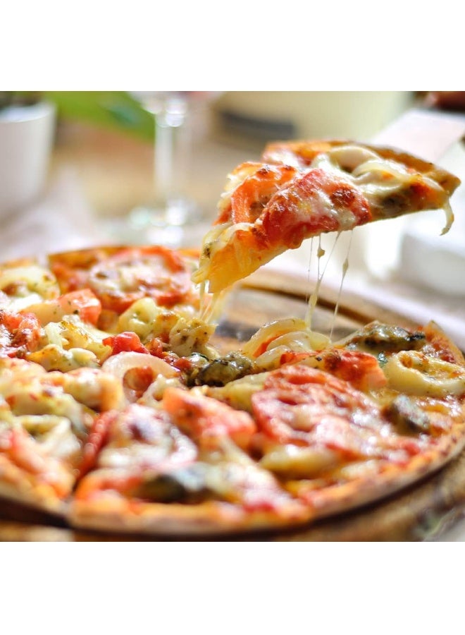 شبيلي طقم تقديم سكاكين الكيك من قطعتين، سكين ومجرفة أدوات مائدة الكيك مع أدوات باروكية حرفية، أدوات فضية من الفولاذ المقاوم للصدأ لحفلات الزفاف والخطوبة وأعياد الميلاد - Image 3