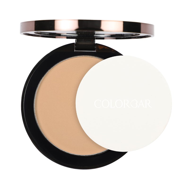 Colorbar Perfect Match Compact Pressed Powder Foundation with Hyaluronic Acid and Vitamin E Light to Medium Coverage 003 Warm Beige 03 oz