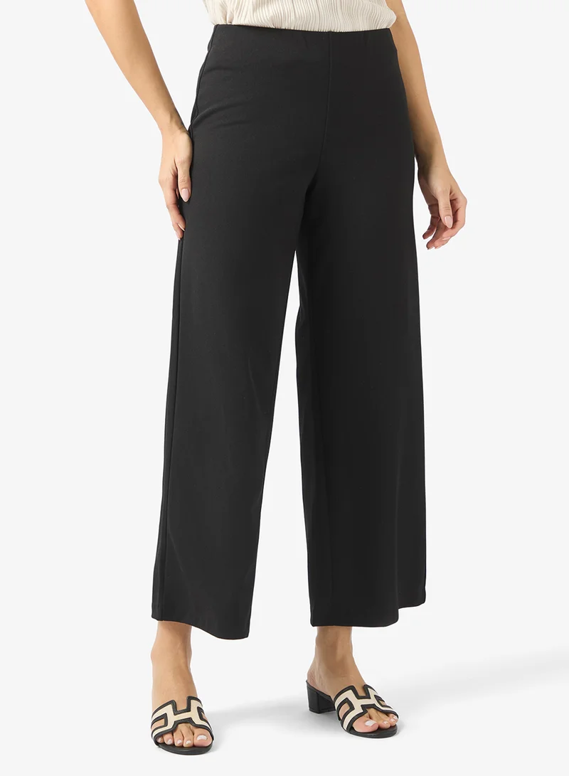 Casual Wide Leg Trousers 30in