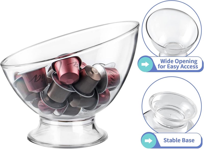 MOLIGOU Coffee Pod Holder Bowl, Coffee Capsule Container, Coffee Pod Storage Organizer for Kitchen Counter - Image 4