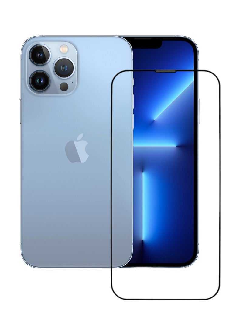 ACLIX Antistatic ESD Dustproof Premium Quality High Definition Tempered Glass Screen Protector Designed For  iPhone 13 Pro Max - Image 1