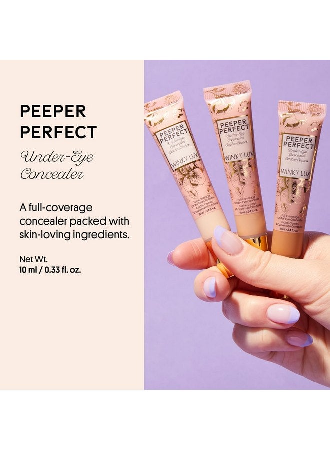 وينكي لوكس كريم إخفاء الهالات السوداء تحت العين من وينكي لوكس بيبر، كريم إخفاء الهالات السوداء بتغطية كاملة، مصحح لوني وبرايمر للعين، مع الكولاجين وحمض الهيالورونيك وفيتامين إي (فاتح) - Image 2