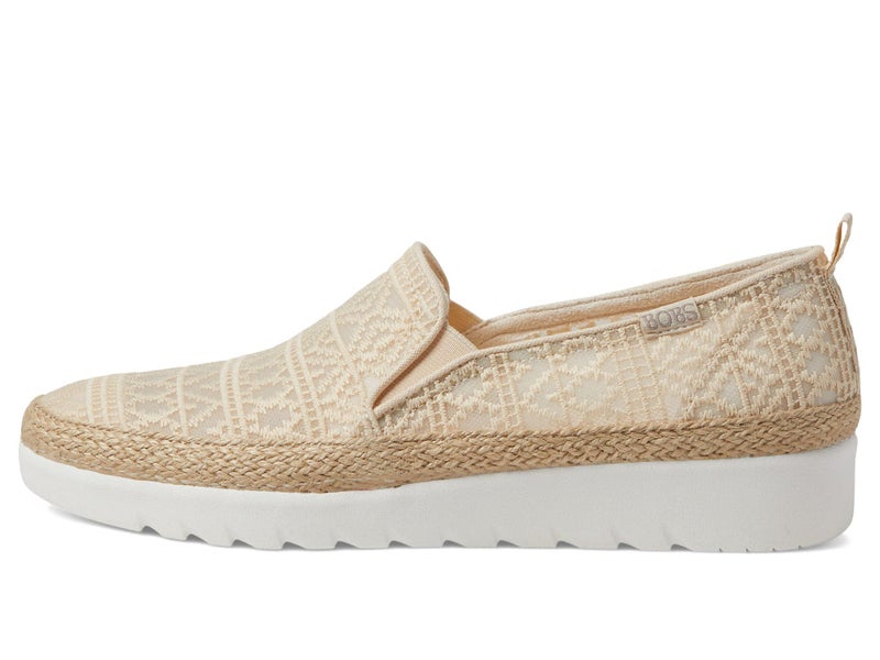 SKECHERS سكيشرز بوبس حذاء نسائي فليكس بادريل هاي كريسب ميدو إسبادريل، طبيعي، 8.5 - Image 4