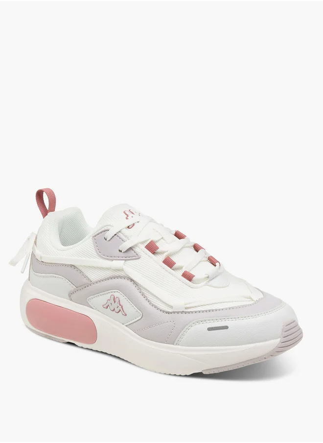 Kappa Women's Panelled Lace-Up Sports Shoes