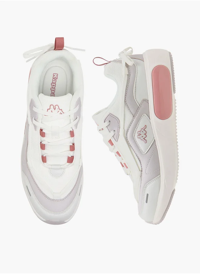 Kappa Women's Panelled Lace-Up Sports Shoes