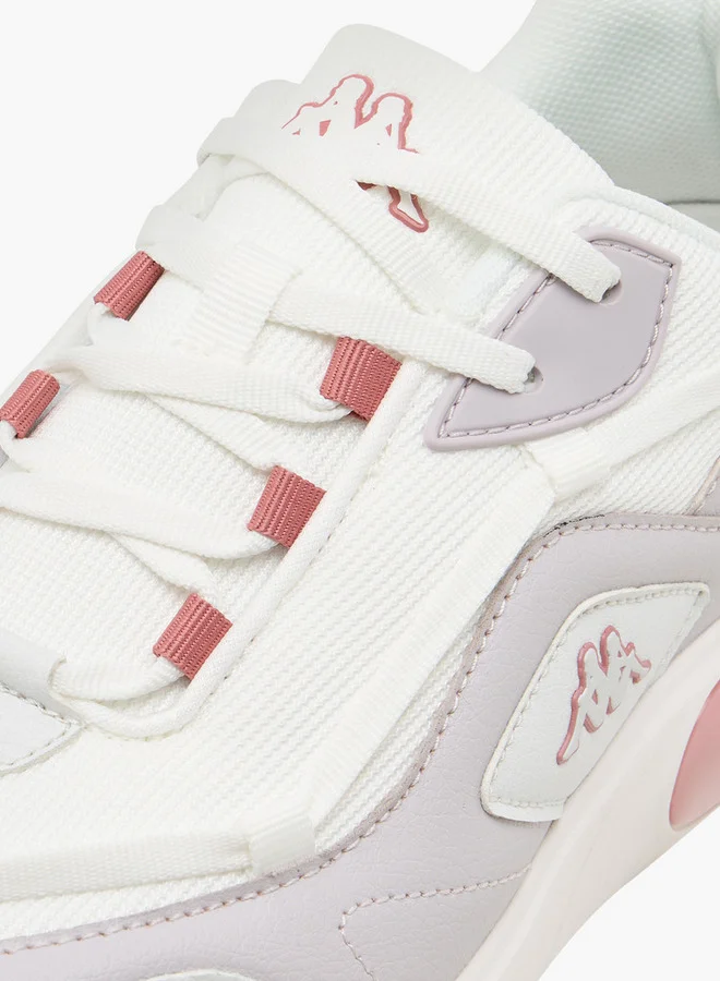 Kappa Women's Panelled Lace-Up Sports Shoes