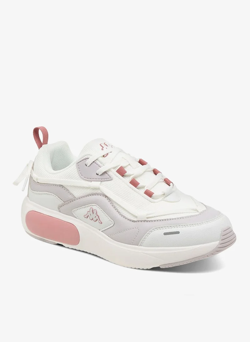 كابا حذاء رياضي نسائي برباط وتفاصيل متباينة