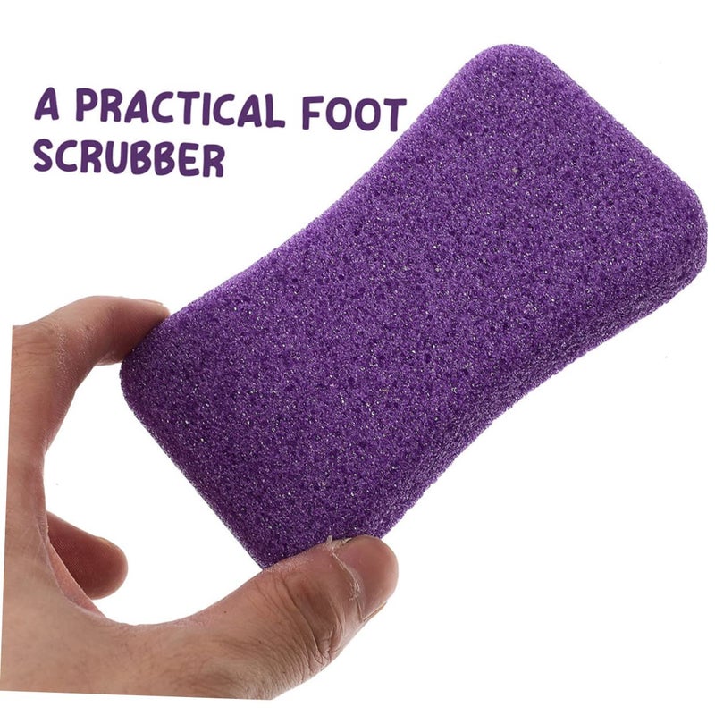 OUNONA 4Pcs Foot Scrubber Pumice Exfoliator for Feet Durable Remover Tools Skin Friendly Pedicure Supplies for Home Salon Use - Image 5