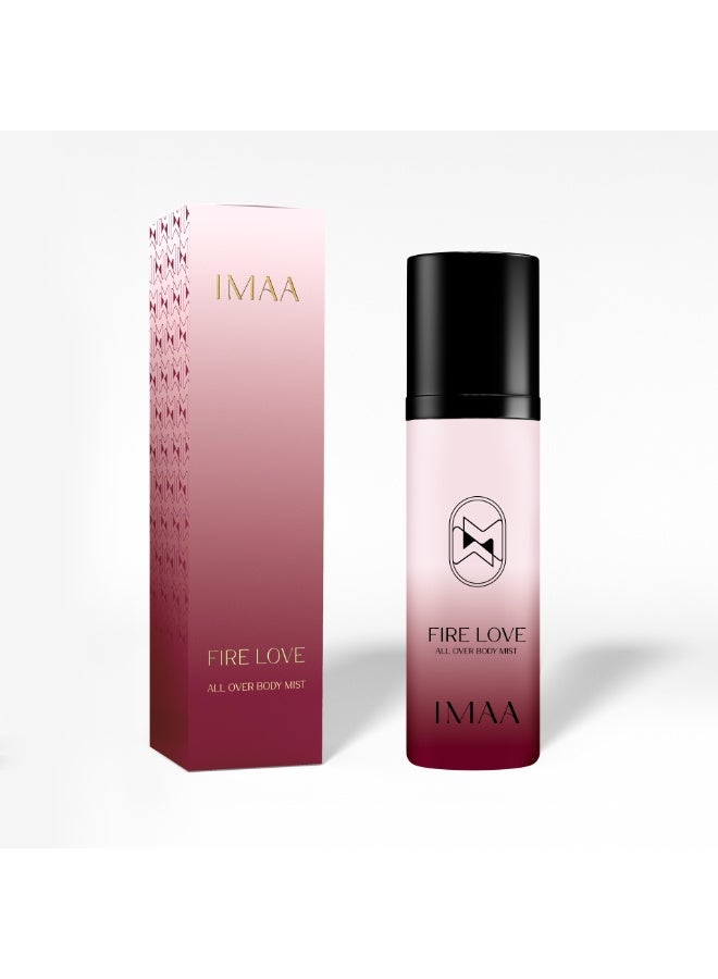 Imaa Fire Love Spray All Over Body Mist - 100 Ml - Image 2