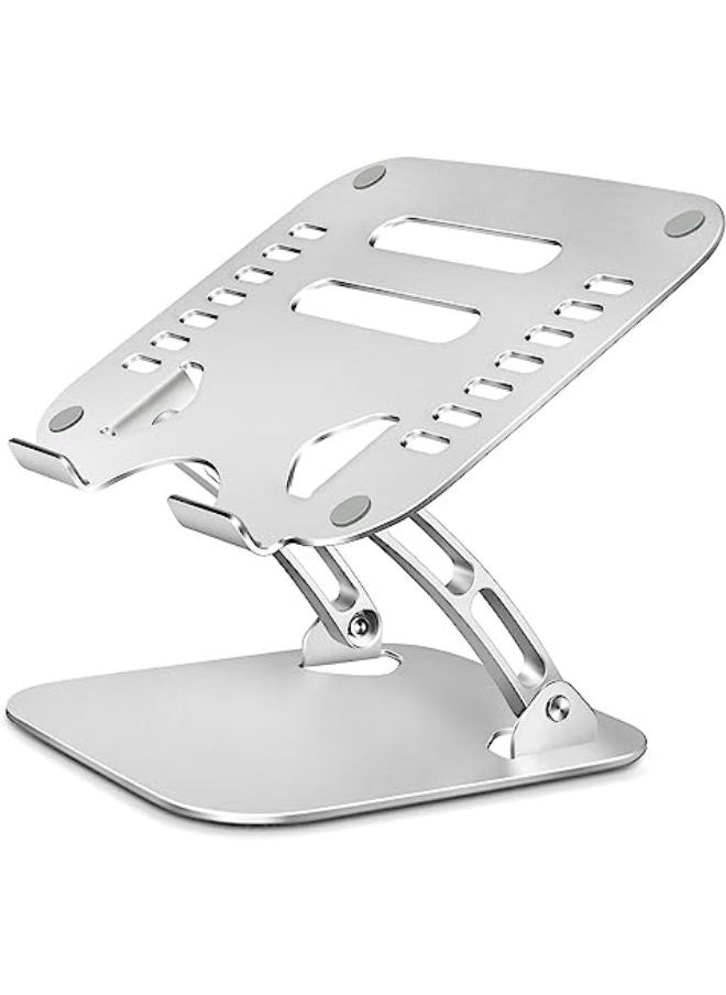 SHOPI - Quality Tablet Stand,Adjustable Foldable Eye-Level Aluminum Solid Up to 15-in Tablets Holder for Microsoft Surface Series Tablets,iPad Series,Samsung Galaxy Tabs,Amazon Kindle - Image 1