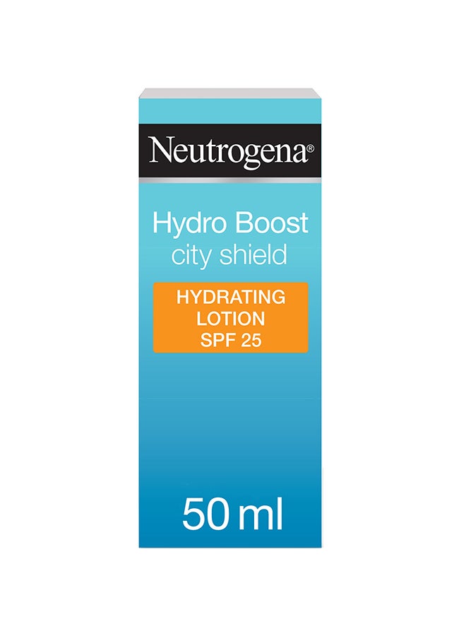 Neutrogena Hydro Boost City Shield Face Moisturizer SPF 25 Blue 50ml - Image 2