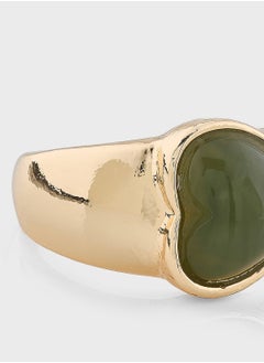 Ginger Heart Stone Ring  - Image 4